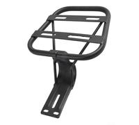 Gdfnmogo Electric Rear Trunk Bracket Carrier Rack for E-For Bike and Motorcycle, Steel and Iron Construction, Black, Fit for Most Bikes with