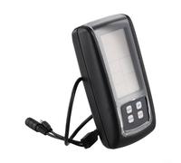 Gdfnmogo Electronic Meter for Indoor Exercise For Bike with Real?Time Display of Calories Burned, Speed, Heart Rate and Elapsed Time, Plastic