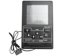Gdfnmogo Electronic Rowing Machine Monitor with Magnetoresistive Sensor, Multifunction LCD Display for Time Distance Calories Strokes SPM Pulse