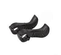 Gdfnmogo Ergonomic Mountain Bike Thumb Grips Rest, For Bicycle Auxiliary Handlebar, Soft And Nylon Anti-Slip Hand Support to Relieve Fatigue on Long Rides(Black)