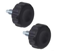 Gdfnmogo Exercise For Bike Knob Ball Pin 12x1.75 Thread Fitness For Bike Accessories Metal and Plastic Anti-Slip Rotary Knob For Most Home
