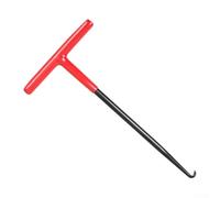 Gdfnmogo Exhaust Spring Puller Tool for Motorcycle - Metal Spring Hook with Rubber-Coated T-Handle, Fit for Exhaust System Maintenance, Compact & Portable