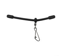 Gdfnmogo Fishing Anti-Tangle Feeder Boom Spacer Set, With Snaps Balance Connector Tackle, For Light Trolling Boat Sea Fishing Soft Bait Lure, 5 Pcs(7cm)