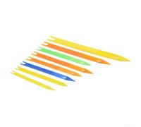 Gdfnmogo Fishing Net Repair Needle Set, 8-Piece Plastic Mending Tools for Weaving and Knitting Nets, Fishnet Mending Needles in Mixed Sizes