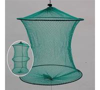 Gdfnmogo Fishing Net Small, Knotless Landing Net for Protection, Lightweight Foldable Design with Steel Wire For Ring, Lasting Regenerative Mesh Cloth, For Ideal(30cm)