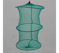 Gdfnmogo Fishing Net Small, Knotless Landing Net for Protection, Lightweight Foldable Design with Steel Wire For Ring, Lasting Regenerative Mesh Cloth, For Ideal(45cm)