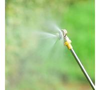 Gdfnmogo Flexible Brass Misting Nozzle for Drip Irrigation Systems - Gold Finish for M14×1.5 Outer Thread 1-4 Hole Configurable 2-4.5 Kg (2 Holes)