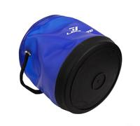 Gdfnmogo Foldable For EVA Fishing Bucket 4.5L Round Collapsible Water Container with Adjustable Shoulder Strap, Live Bait Storage Tank for(blue)