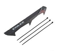 Gdfnmogo For Bicycle Chain Stay Protector | PP Frame Guard Plate for Mountain and Road Bikes | Wear-Resistant Hard Cover with Carbon Fiber Textu