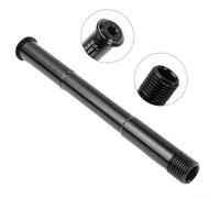 Gdfnmogo For Bicycle Front Fork Thru Axle Skewer 15x110mm Alloy Hub Axle for RockShox Mountain For Bike Wheels, Black Replacement Part for For MTB