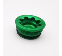 Gdfnmogo For Bicycle Hydraulic Disc Brake Caliper Bore Cap Large Size Aluminum Alloy Replacement Compatible with Hope Tech 3 V4 and E4 Series Mountain Road Cycling(Green)