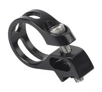 Gdfnmogo For Bicycle Thumb Shifter Clamp Retaining Ring Aluminum Alloy M5 Screw For SRAM X7 X9 XO XX XO1 XX1 Discrete Fixed Reverse Clamp(Black)
