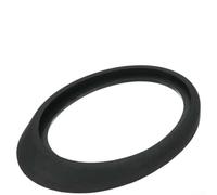 Gdfnmogo for Black Roof for aerial Rubber Gasket Seal Oval Base 31x45mm | Waterproof stretchable rubber ring, small antenna base washer, fits Corsa for meriva Vita C, black