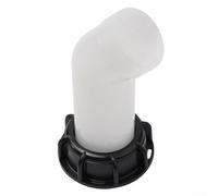 Gdfnmogo for IBC Water Tank Outlet Spout Tap Adapter for 1000L Rainwater with 55mm and 60mm Threaded Cap, Lasting Plastic Fitting for Garden Irrigation and