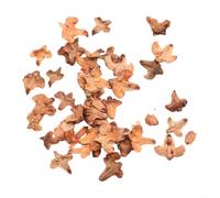 Gdfnmogo For Leaf Litter Scenery Material, 33mL Bag of Realistic Spring Green Model Leaves (0.5-2mm), for DIY Miniature Terrain, War Games & Sand Table Displays(Orange Red)