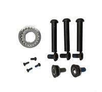 Gdfnmogo For M560/M510/G522 Electric For Bike Motor Guard Plate Protective Shell, Compatible with G520B+ACM04 -Drive Motor, Black Plastic Baffle Cover(G520B+ACM04)