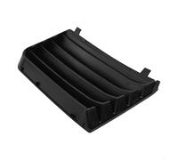 Gdfnmogo Front Bumper Upper Grille Cover for SEAT For Alhambra (2001-2010) - OEM Replacement Part 7M785365401C, Black Plastic Exterior Trim