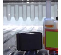 Gdfnmogo Fuel Additive Bottle Holder, Magnetic Heavy-Duty Plastic Mount for Truck Beds, Long-Neck Bottle Secure Storage, Metal Fit(1PC)