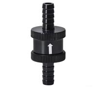 Gdfnmogo Fuel Check Valve for Automotive Engines - Way Non Return Aluminum Alloy Fuel Line Valve Compatible with Petrol Diesel Systems, 6mm(8mm)