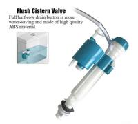 Gdfnmogo G1/2 Bottom Inlet Toilet Cistern Fill Valve with Height Adjustable Water Level Entry for High Pressure Toilet Tank Installation