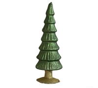 Gdfnmogo Glass Christmas Tree With Lights Tabletop Decor, Illuminated Holiday Decoration With Warm Glow, Transparent Festive Tree Ornament For Home, Mantle, Bookshelf, Christmas-Gift(G)