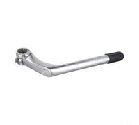 Gdfnmogo Gooseneck Bike Stem For 22 2 Mm Front Fork, Featuring 100 Mm Forward Extension And 180 Mm Center Length In Aluminum Alloy(Black)