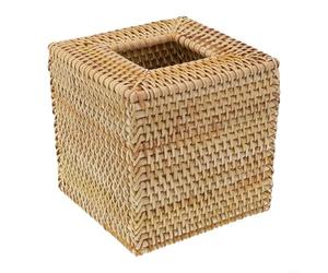 Gdfnmogo Handmade Rattan Weaving Tissue Case Napkin Holder,Tissue Box Holder For Living Room Table Tissue Boxes Container