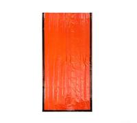 Gdfnmogo Heavy-Duty Outdoor Survival Sleeping Bag, Thickened PE Aluminum Film Reflective Emergency Shelter for Hiking, Camping, Bug-Out Use, Retains