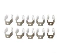 Gdfnmogo Heavy Duty Tool Spring Terry Clips, Narrow Base Steel With Plastic Holders, 10 Sizes 10Mm-28mm, For Brooms Brushes Rakes Pipes In Garage Shed Patio(16mm)