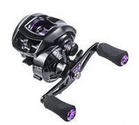 Gdfnmogo High-Speed 7.2: Fishing Reel with 25-Stage Magnetic Brake and 8kg Drag Power, Lightweight Aluminum Alloy Construction for Freshwater(AF2000 RIGHT HAND)