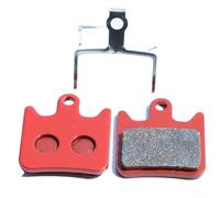 Gdfnmogo Hope Tech X2 Brake Pads, Full-Metal Sinter Compound for Maximum Initial Bite and Low Disc Wear, Compatible with Hope Mini V2, Race, Tech For V3(full metal sinter red)