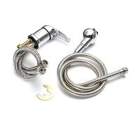 Gdfnmogo Hot and Cold Water Switch with Hose, Salon Shampoo Basin Faucet, No Pressure Shampoo Bed Faucet, Wash Hair Tap, Hair Salon Accessories