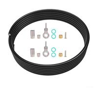 Gdfnmogo Hydraulic Disc Brake Hose Kit for BH90, 3000mm Long For Brake Line with Copper Olive Heads, Compatible with For For XT For ZEE Saint Mountain For Bike