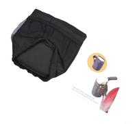 Gdfnmogo Insulated - Rollator Walker Plus Black Wheelchair Stroller Cloth Having Cup for Knee Bottle Oxford Holder Water-resistant Carrier Water Plus