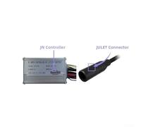 Gdfnmogo JN 15A Square Wave E-For Bike Controller for 250W/350W Brushless Hub Motor, Compatible with 36V/48V Systems, PAS/Throttle/E-Brake Support, 83×50×