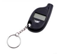 Gdfnmogo Keychain Tire Pressure Gauge, Digital LCD Display, 4 Units PSI/KPa/Bar/cm², ABS Material, Keychain-Mountable, High Accuracy, for Mini Car Tire Pres(RED)