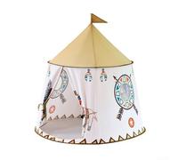 Gdfnmogo Kids Play Tent, Castle Playhouse Foldable Peach Skin With Fiberglass Poles For Bedroom Living Room Easy Setup Portable Storage 116 * 116 * 123cm