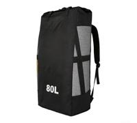 Gdfnmogo Large Paddleboard Bag 105L with Mesh Ventilation | Fits boards up to 380cm, breathable mesh grid, 600D oxford cloth, side pockets for gear, lightweight carry(80L)