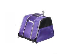 Gdfnmogo Large Skate Bag 3 Compartment Nylon Backpack | Ventilated mesh panels, reduces buildup, keeps footwear dry, airflow technology