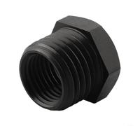 Gdfnmogo Lathe Headstock Spindle Adapter Thread Chuck Insert Metal Woodworking Tool Accessory for Turning Black 32mm/1.26 in(C)