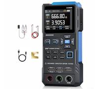 Gdfnmogo LC1020E Portable LCR ESR Tester Digital Bridge Meter For Component Analysis With High-Precision Wide Range Measurement Multiple Frequencies Intelligent Sorting(LC1020E in English)