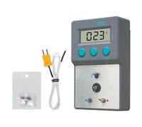 Gdfnmogo LF191AD Soldering Iron Tip Thermometer 0-800°C with K-Type Sensor, Max Hold & Auto Shut-Off, Digital Temperature Tester for Lead- Soldering (10 Sensors Included)(190D)