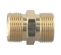 Gdfnmogo M22 14Mm To 15Mm Male Thread Female Brass Adapter, High Pressure Washer Hose, Extension Connector Fitting, For Garden Power Washer(M22-15)