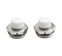 Gdfnmogo Manual Radiator Air Vent Valve For BSP Male Thread Nickel Plated Brass Bleed Valve For Central Heating Systems Radiator Air Bleeding(3/4)