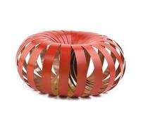 Gdfnmogo Metal Jack-O'-Lantern Ornament with Battery-Powered LED Lights for Fall, Halloween & Thanksgiving Home Decor - Rustic Gold/Orange Pumpkin Lantern,(Orange)