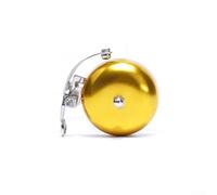 Gdfnmogo Mini Aluminum Bike Bell, Bike Handlebar Bell, Clear Ring Alarm, Bike Bells Adults Kids, Bicycle Bell Loud Sound, Suitable For Bikes(Gold)