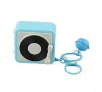 Gdfnmogo Mini Voice Recorder Keychain for Personalized for Her Him, Record Love Words and Music, Portable Digital Tape Recorder with 15-Second Recording(D)