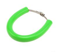 Gdfnmogo Motorcycle Exhaust Protector Heat Shield 33mm Anti-Hot Cover High Resistant Silicone and Stainless Steel Lightweight Design Reduces Pipe(GREEN)