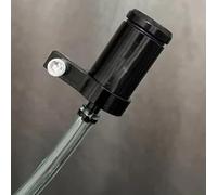 Gdfnmogo Motorcycle Filter, Aluminum Alloy Oil Cup for Hydraulic Brake System, Lasting Performance, Fitment for Most Motorcycles and Elec(BLACK)