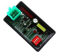 Gdfnmogo Motorcycle Igniter with Dial Code Adjustment and DIP Switch for CG125, For GY6, 110 & DY Series - Transparent Housing, DC/AC Conversion, Fit Ignition(E)